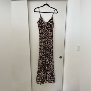 Band of Gypsies - Born to be Wild Leopard Print Maxi Dress